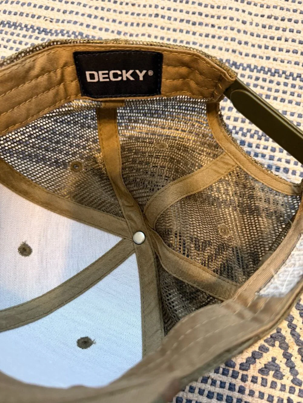 Colorado Camo Trucker Hat Mesh Snapback: Decky Brand